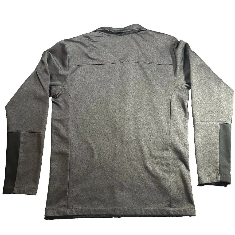 The North Face Apex Bionic Jacket Mens Medium Gray Fleece Lined Softshell M